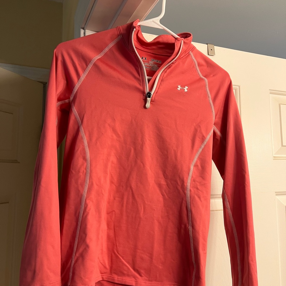 Youth medium under armour half zip shirt
